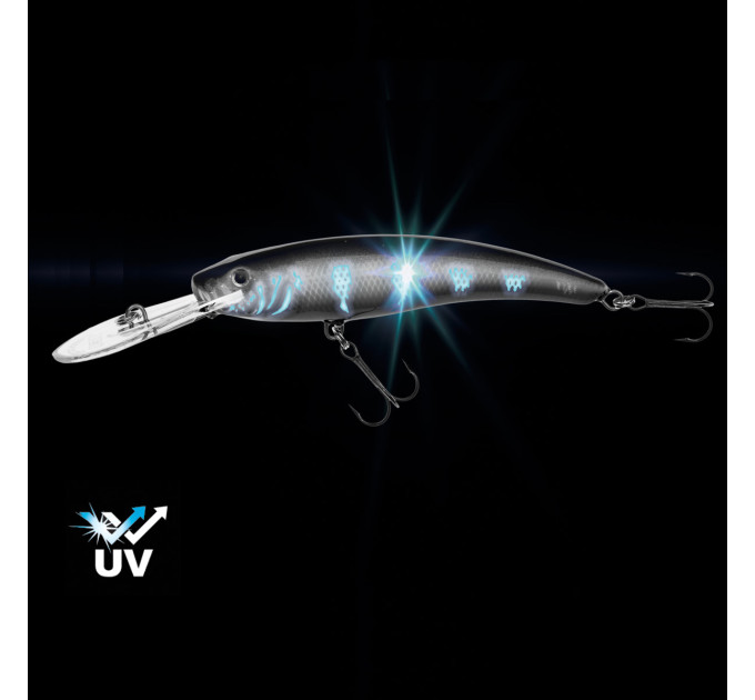Воблер Jaxon HS Diver UV  9cm колір OT, вес 12,0g загл. 3,0-5,0m плав. SDR