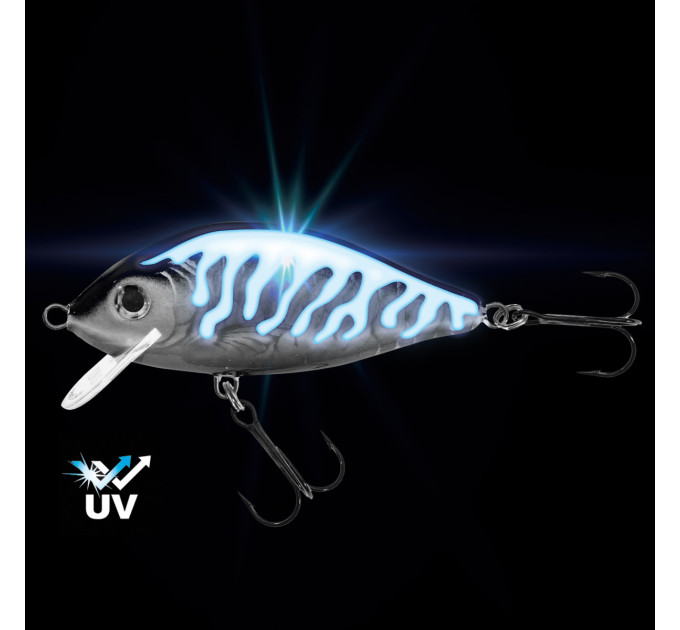 Воблер Jaxon HS Karas UV 9cm цвет NL, вес 17g загл. 0,5-2,5m  плав.