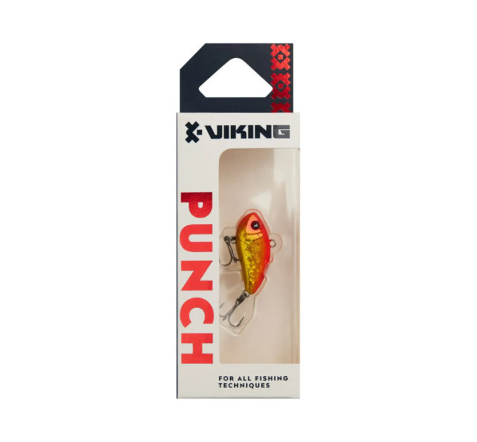 Воблер Viking Fishing Punch Vib 30mm 4g #25 Candle Flame