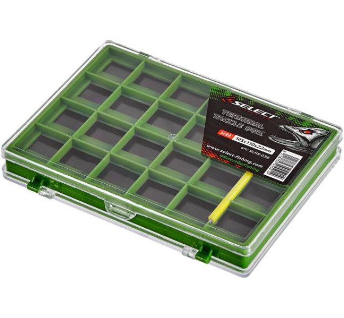 Коробка Select Terminal Tackle Box SLHS-036 14.5х11х2.2cm