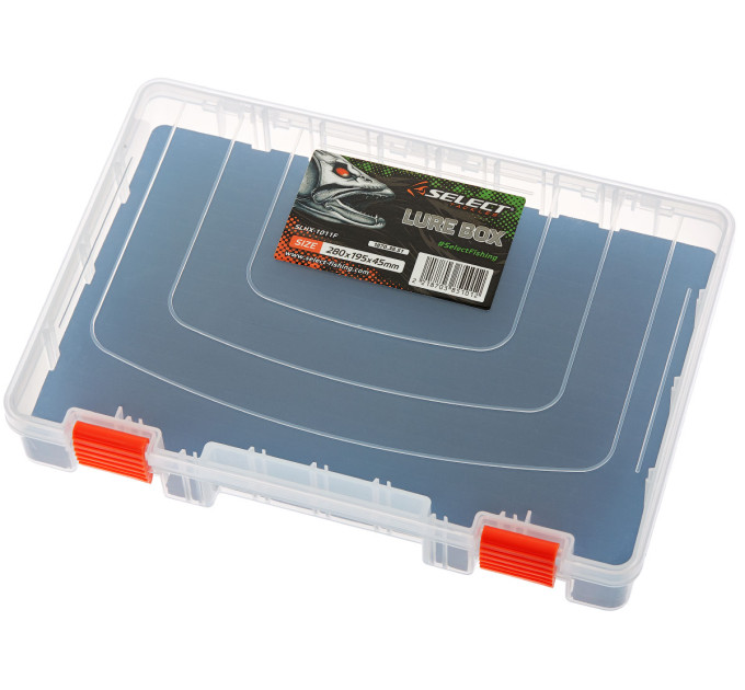 Коробка Select Lure Box SLHX-1011F EVA 28х19.5х4.5cm
