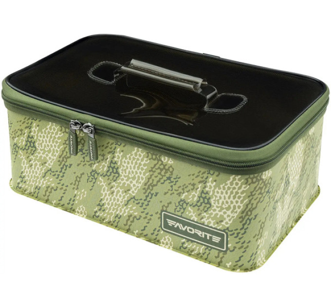 Коробка Favorite Eva Tackle Box TCLB-L 335x205x130mm к:khaki