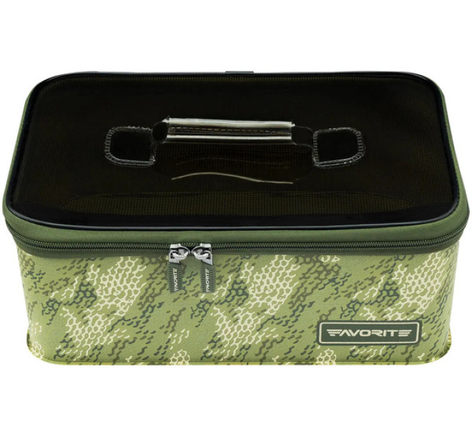 Коробка Favorite Eva Tackle Box TCLB-L 335x205x130mm к:khaki