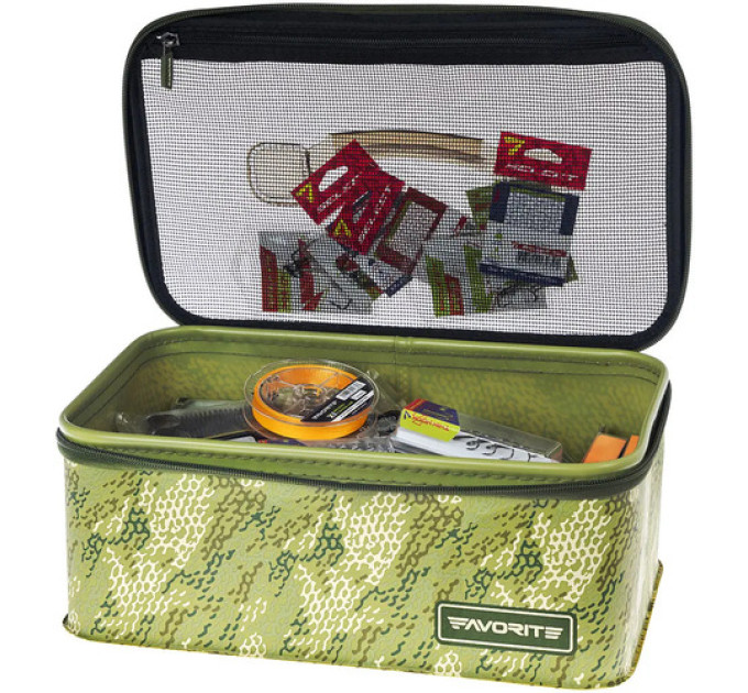 Коробка Favorite Eva Tackle Box TCLB-L 335x205x130mm к:khaki