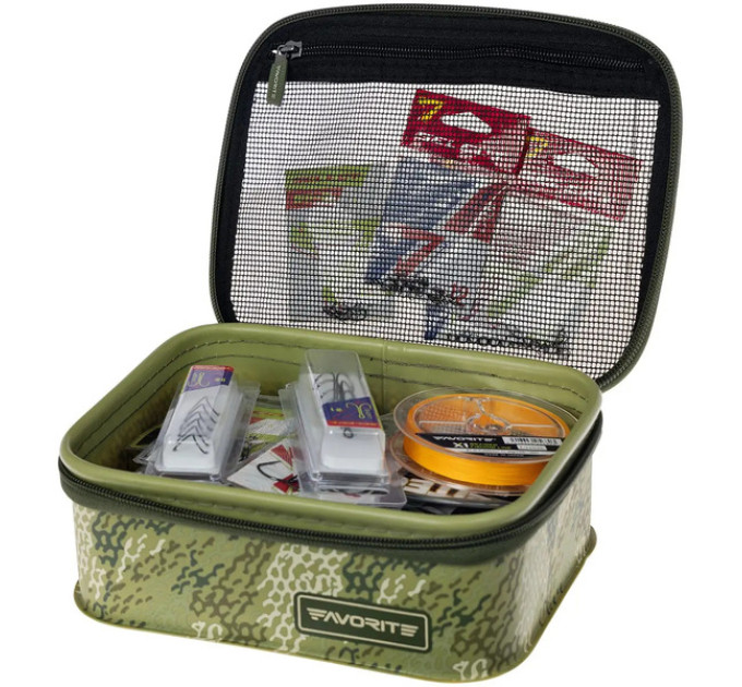 Коробка Favorite Eva Tackle Box TCLB-S 205x160x70mm к:khaki