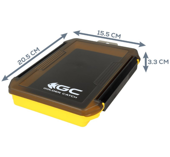 Коробка GC Lure Case Foam Double Lock LC-2015F