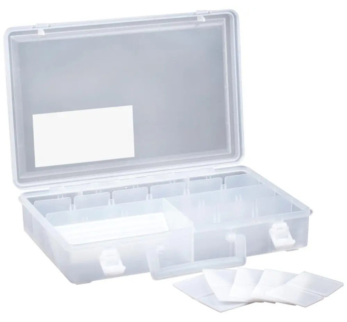 Коробка Meiho Feeder 1800 333x228x72mm к:clear