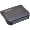 Коробка Meiho Versus VS-388DD 122х97х34mm к:black