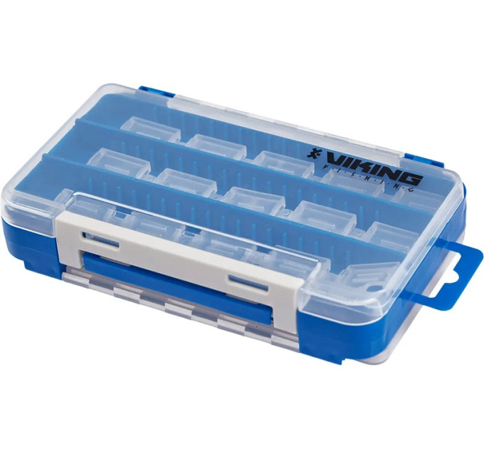 Коробка Viking Fishing Reversible Foam 17.5x10.5x3.8cm к:blue