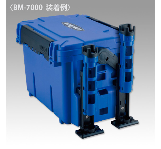 Держатель удилища под ящик Meiho Rod Stand BM-230N RD/BK