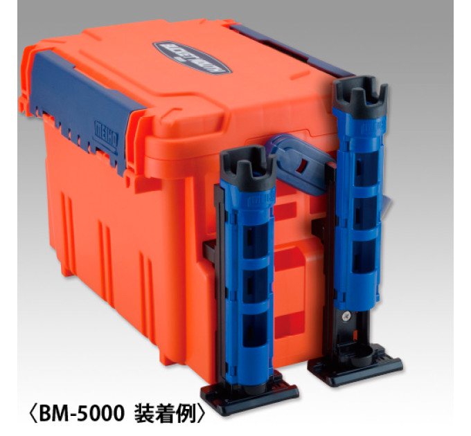 Держатель удилища под ящик Meiho Rod Stand BM-230N RD/BK
