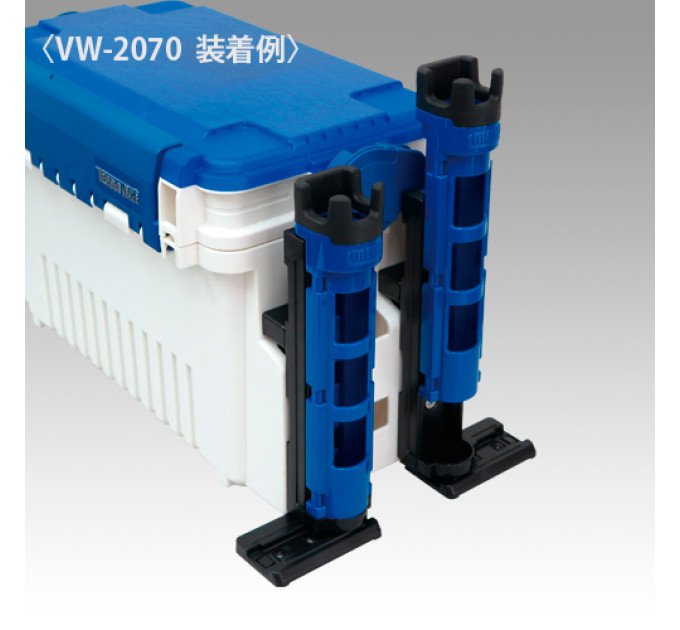 Держатель удилища под ящик Meiho Rod Stand BM-230N RD/BK