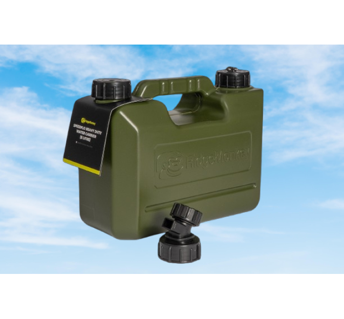 Канистра с краном RidgeMonkey SpeedFlo Heavy Duty Water Carrier 10 Litre