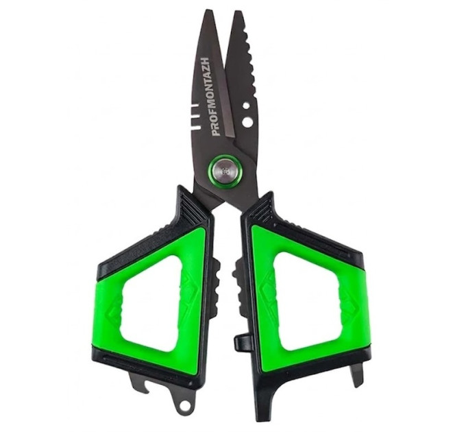 Ножиці ProfMontazh Multifunctional Fishing Scissors 8in1 16см
