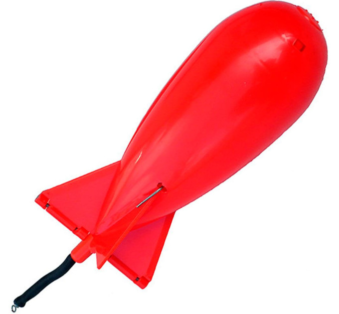 Ракета Spomb малая 15см (кормушка прикормочная) красная