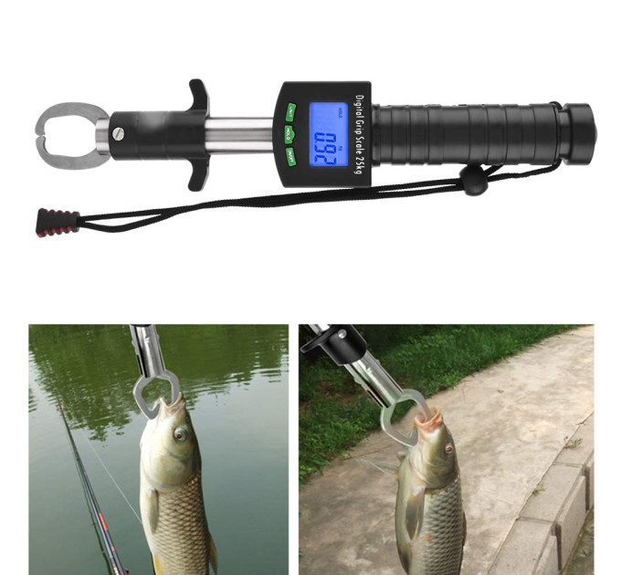 Захват EnergoTeam Lip Grip WIZARD с электронными весами 24кг 55LBS 80615055