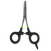 Зажим ProfMontazh Quick-Hook Release PRO с ножницами для флюорокарбона и лески 16см