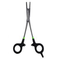 Зажим ProfMontazh Quick-Hook Release PRO с ножницами для флюорокарбона и лески 20см