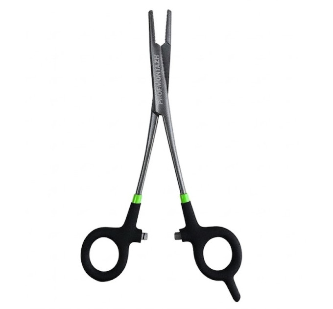 Зажим ProfMontazh Quick-Hook Release PRO с ножницами для флюорокарбона и лески 20см