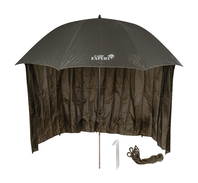 Зонт-Намет Carp Expert With Shelter 180° PVC 250см (73749256)