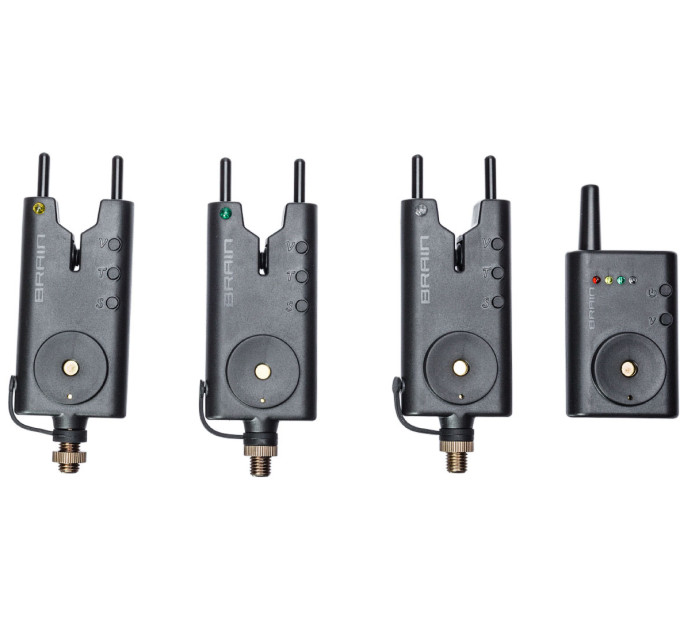 Набор сигнализаторов Brain Wireless Bite Alarm B-1 3+1