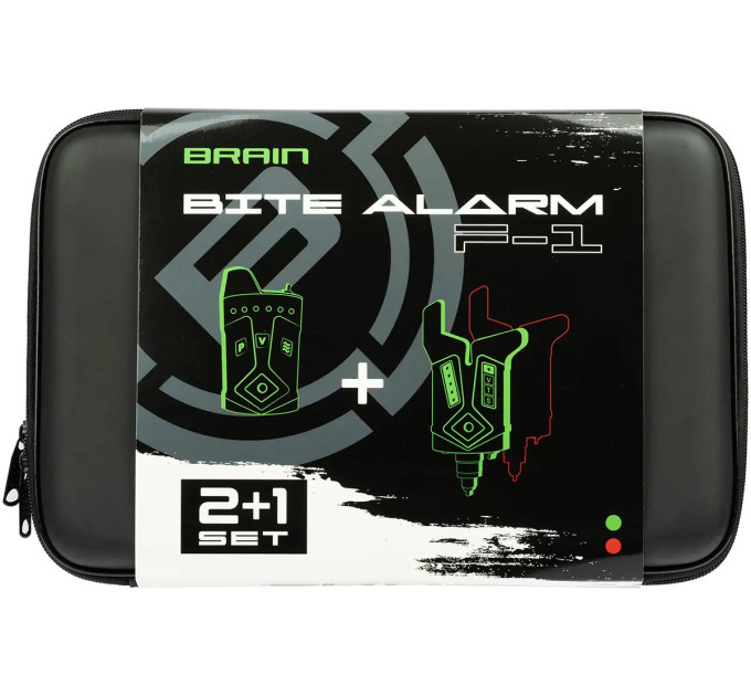 Набір сигналізаторів Brain Wireless Bite Alarm F-1 2+1