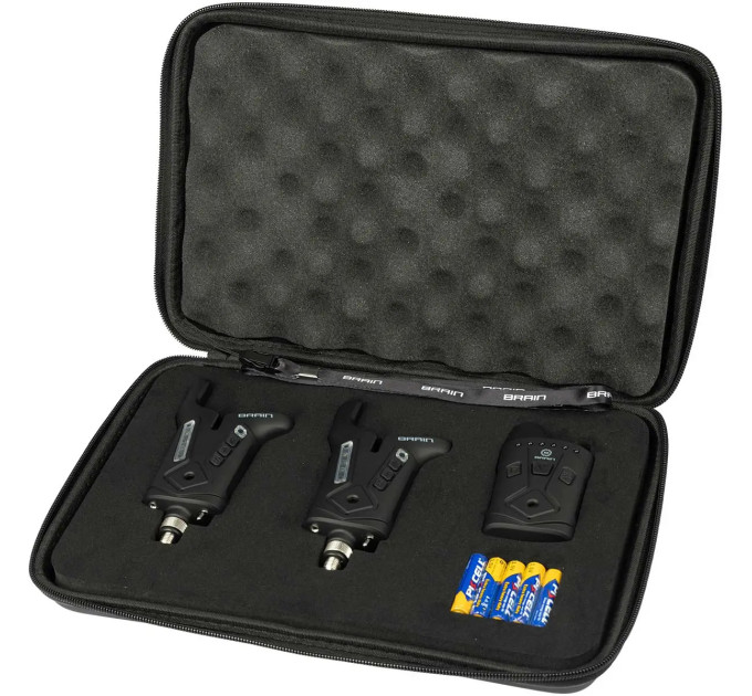Набір сигналізаторів Brain Wireless Bite Alarm F-1 2+1