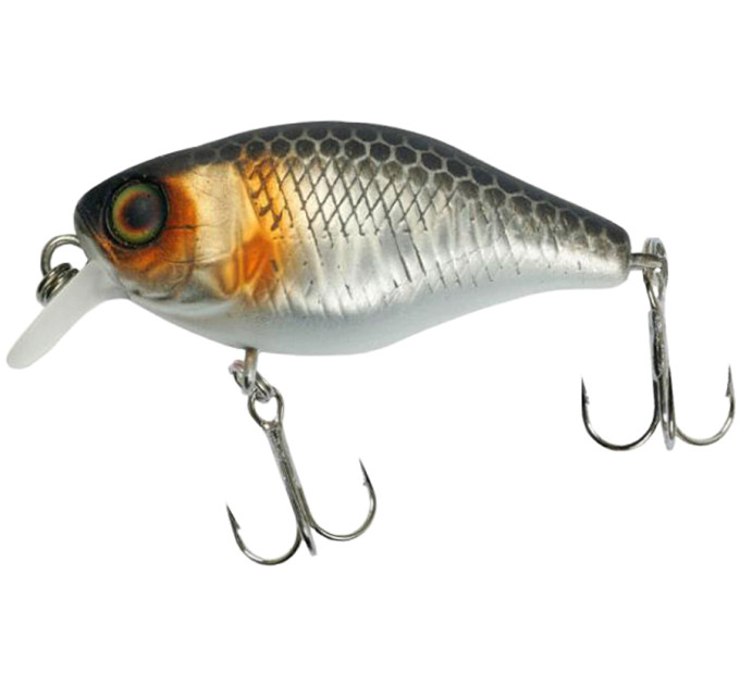 Воблер Jackall Chubby 38mm 4.0g UV Mat Silver&Black
