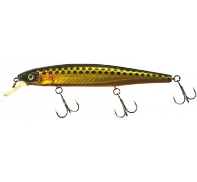 Воблер Jackall MagSquad 115SP 115mm 16.0g HL Gold & Silver Black