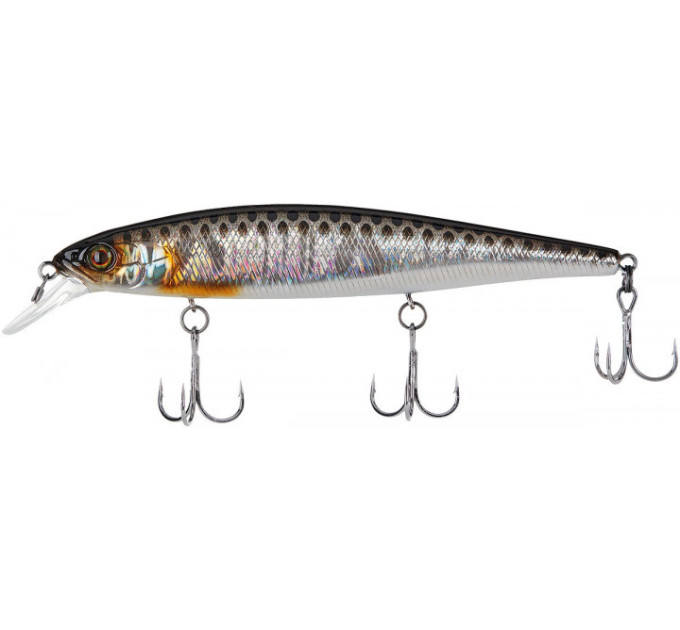 Воблер Jackall MagSquad 115SP 115mm 16.0g HL Silver&Black