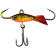 Балансир Viking Fishing Yeti Ice Jig 15mm 1.5g #10 Golden Dark