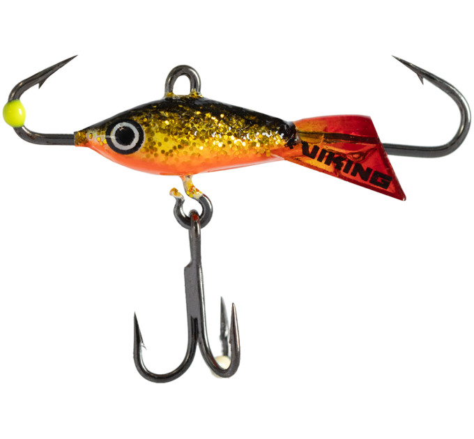 Балансир Viking Fishing Yeti Ice Jig 15mm 1.5g #10 Golden Dark