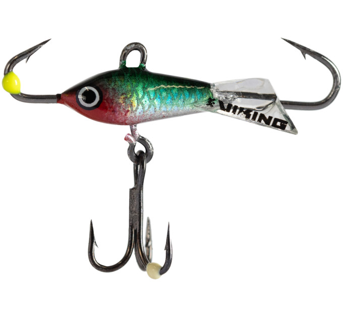 Балансир Viking Fishing Yeti Ice Jig 20mm 3.0g #19 Green Anchovy