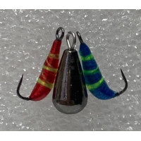 Снасточка вольфрамова МАВІК, 3г, головка чорна, к. 5