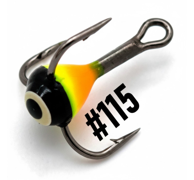 Тройник MUSTAD №16 3D глаз 115