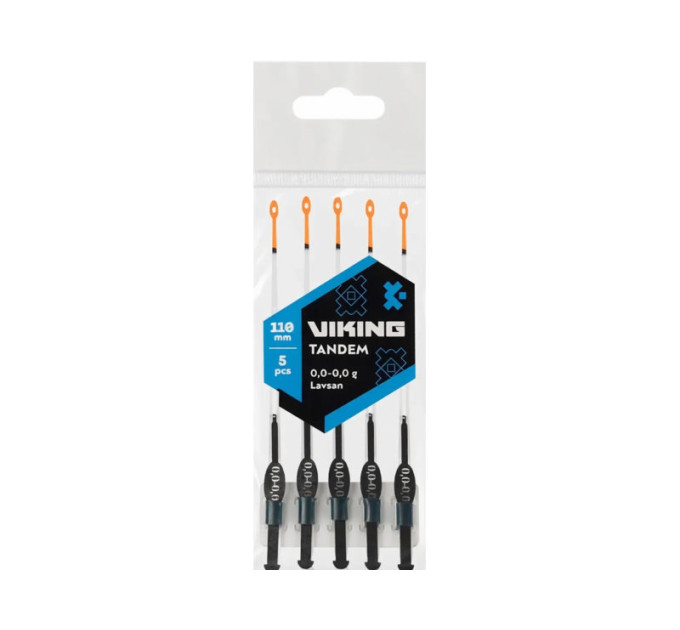 Кивок Viking Fishing Tandem лавсановий 110mm 0.3-0.6g