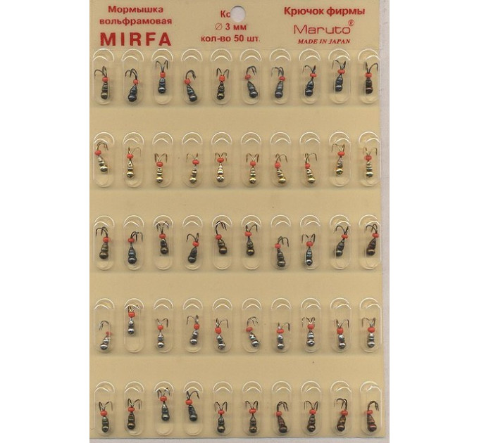 Мормишка MIRFA Коза ( 3 мм)