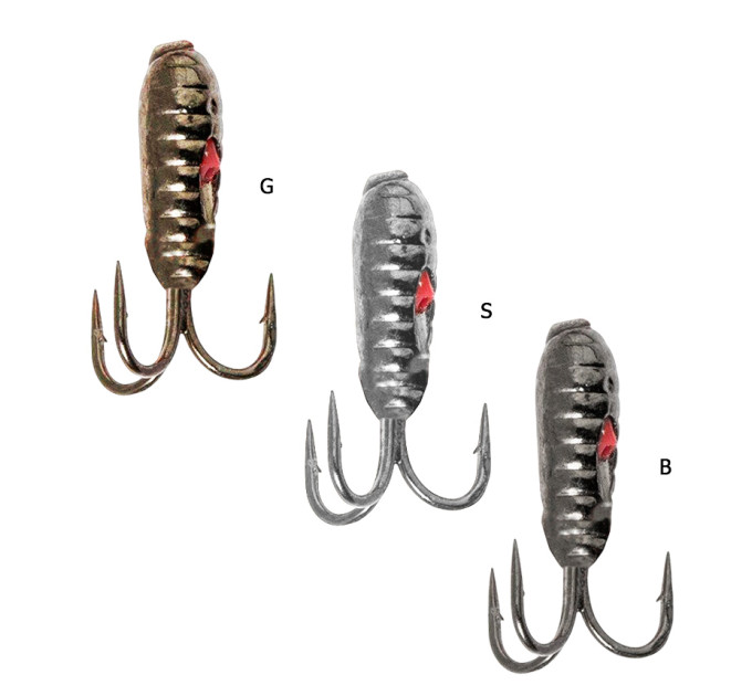 Морм. вольф. Fishing ROI Чертик 2,9mm 0,7gr black nickel (400-30-29-B)