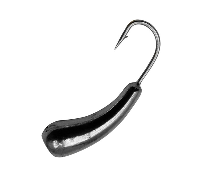 Морм. вольф. Fishing ROI Лодочка з отв. 3mm 0,59gr black nickel (400-36-3-B)