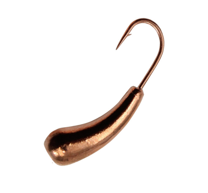 Морм. вольф. Fishing ROI Лодочка з отв. 3mm 0,59gr copper (400-36-3-C)