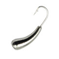 Морм. вольф. Fishing ROI Лодочка з отв. 3mm 0,59gr silver (400-36-3-S)