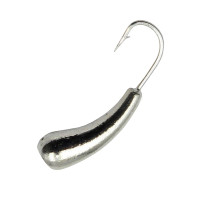 Морм. вольф. Fishing ROI Лодочка з отв. 3mm 0,59gr silver (400-36-3-S)