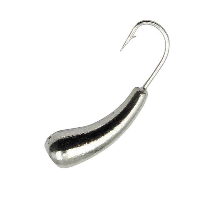 Морм. вольф. Fishing ROI Лодочка з отв. 3mm 0,59gr silver (400-36-3-S)