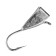 Морм. вольф. Fishing ROI Молоток с ушком 2,5mm 0,39gr silver (400-25-25-S)