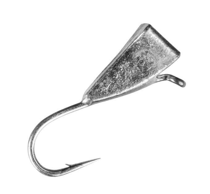 Морм. вольф. Fishing ROI Молоток з вушком 2,5mm 0,39gr silver (400-25-25-S)