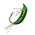 Мормишка STRIKE бокоплав UV Shrimp Vakcina - Green [Зелена] (#10, 0,2г, 1,4см)