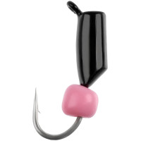 Мормишка вольфрамова Viking Fishing Rigabik+bead 2.5mm Black+P