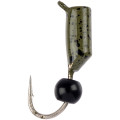 Мормишка вольфрамова Viking Fishing Rigabik+bead 2.5mm Olive+B