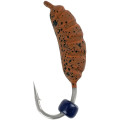 Мормишка вольфрамова Viking Fishing Shrimp+bead 07mm Rum+V