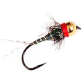 Німфа STRIKE з вольфрамовою головкою Tungsten Black and Red (12)